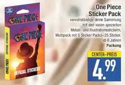 E-Center One Piece Sticker Pack Angebot