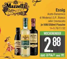 E-Center Mazzetti Essig Angebot