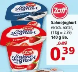Multi Markt Zott Sahnejoghurt Angebot