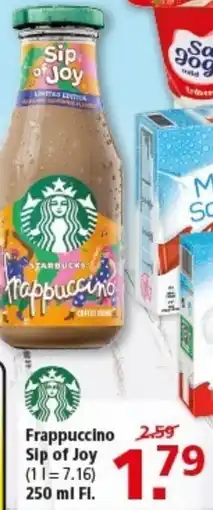 Multi Markt Frappuccino Sip of Joy Angebot