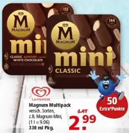Multi Markt LANGNESE Magnum Multipack Angebot