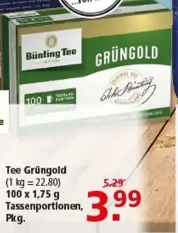 Multi Markt Tee Grüngold Angebot