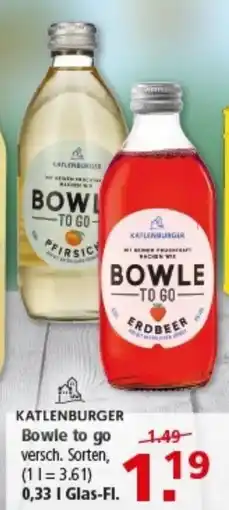 Multi Markt Katlenburger bowle to go Angebot