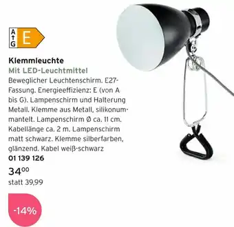 Tchibo Klemmleuchte Angebot