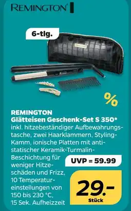 NETTO Remington glätteisen geschenk-set s 350 Angebot