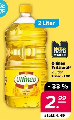 Netto Ollineo frittieröl Angebot