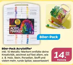 NETTO Acrylmarker 80er-pack Angebot