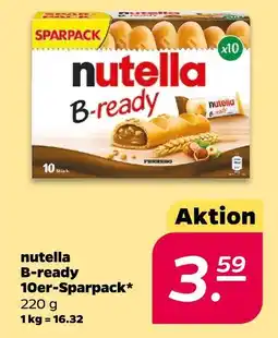 NETTO Nutella b-ready Angebot