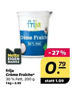 NETTO Frija crème fraîche Angebot