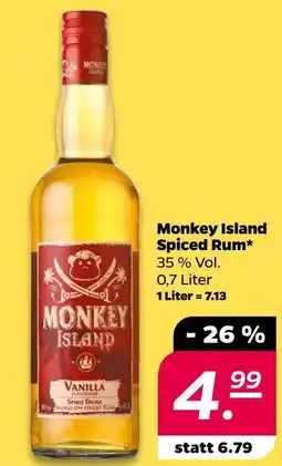 NETTO Monkey island spiced rum Angebot