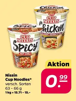 NETTO Nissin cup noodles Angebot