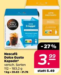 NETTO Nescafé dolce gusto kapseln Angebot