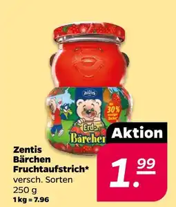 NETTO Zentis bärchen fruchtaufstrich Angebot