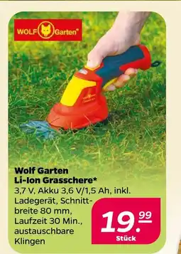 Netto Wolf garten li-ion grasschere Angebot