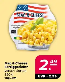 NETTO Mac & cheese fertiggericht Angebot