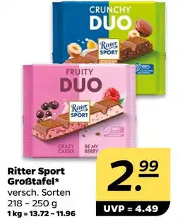 NETTO Ritter sport großtafel Angebot