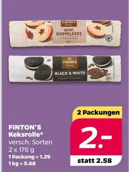 Netto Finton's keksrolle Angebot