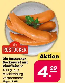 NETTO Die rostocker bockwurst mit rindfleisch Angebot