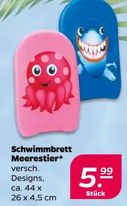 Netto Schwimmbrett meerestier Angebot