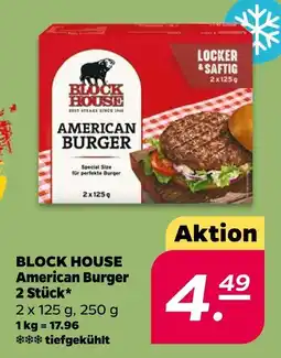 NETTO Block house american burger Angebot