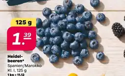 NETTO Heidelbeeren Angebot
