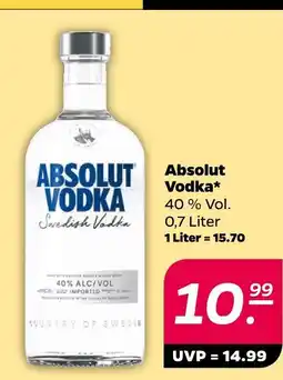 NETTO Absolut vodka Angebot