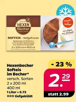 NETTO Hexenbecher softeis im becher Angebot