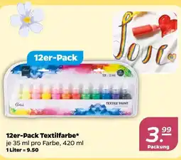 NETTO 12er-pack textilfarbe Angebot