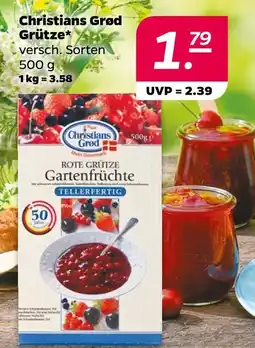 Netto Christians grød rote grütze gartenfrüchte Angebot