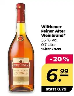 NETTO Wilthener feiner alter weinbrand Angebot