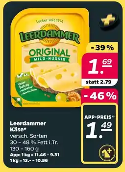 NETTO Leerdammer käse Angebot