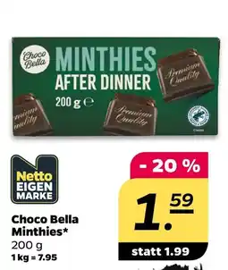 NETTO Choco bella minthies Angebot