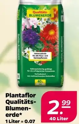 NETTO Plantaflor qualitäts-blumenerde Angebot