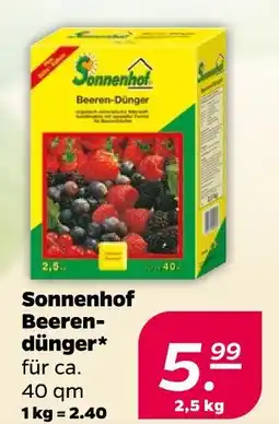 NETTO Sonnenhof beerendünger Angebot