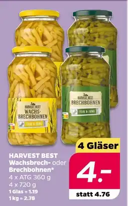 NETTO Harvest best wachsbrechbohnen oder brechbohnen Angebot