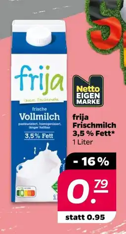 NETTO Frija frischmilch Angebot