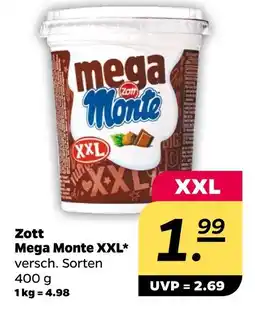 NETTO Zott mega monte xxl Angebot