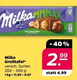 NETTO Milka großtafel Angebot