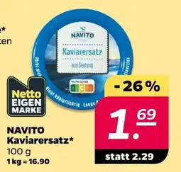 Netto Navito kaviaersatz Angebot