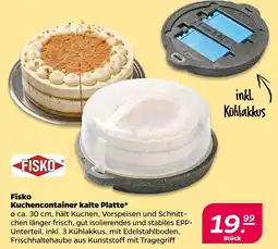 Netto Fisko kuchencontainer kalte platte Angebot