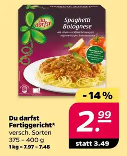 NETTO Du darfst fertiggericht Angebot