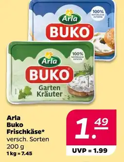 NETTO Arla buko frischkäse Angebot
