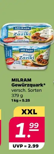 NETTO Milram gewürzquark Angebot