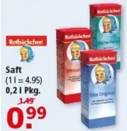 Multi Markt Rotbäckchen Saft Angebot
