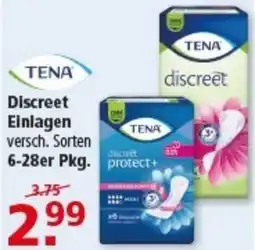 Multi Markt TENA Discreet Einlagen Angebot