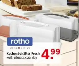Multi Markt rotho Kuchenbehälter Fresh Angebot