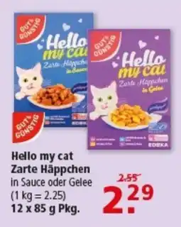 Multi Markt Hello my cat Zarte Happchen Angebot