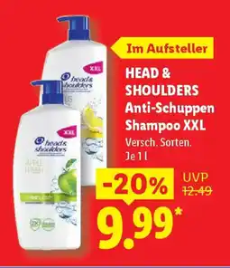 Lidl HEAD & SHOULDERS Anti-Schuppen Shampoo XXL Angebot