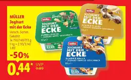 Lidl MÜLLER Joghurt mit der Ecke Angebot