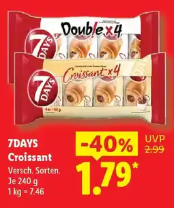 Lidl 7DAYS Croissant Angebot